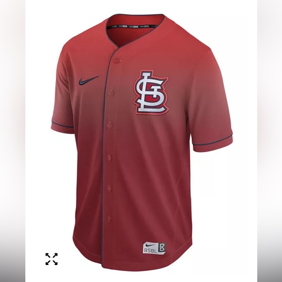 Men's St. Louis Cardinals Fade Jersey XXL - Picture 1 of 7